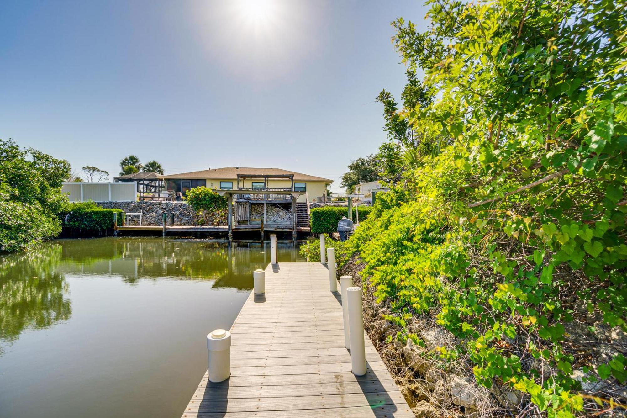 Englewood Home On Canal Boat To Lemon Bay! Extérieur photo